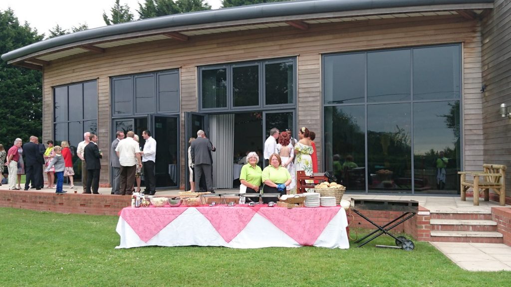BBQ catering for a wedding outside Knutsford Cheshire. #weddingcateringcheshire