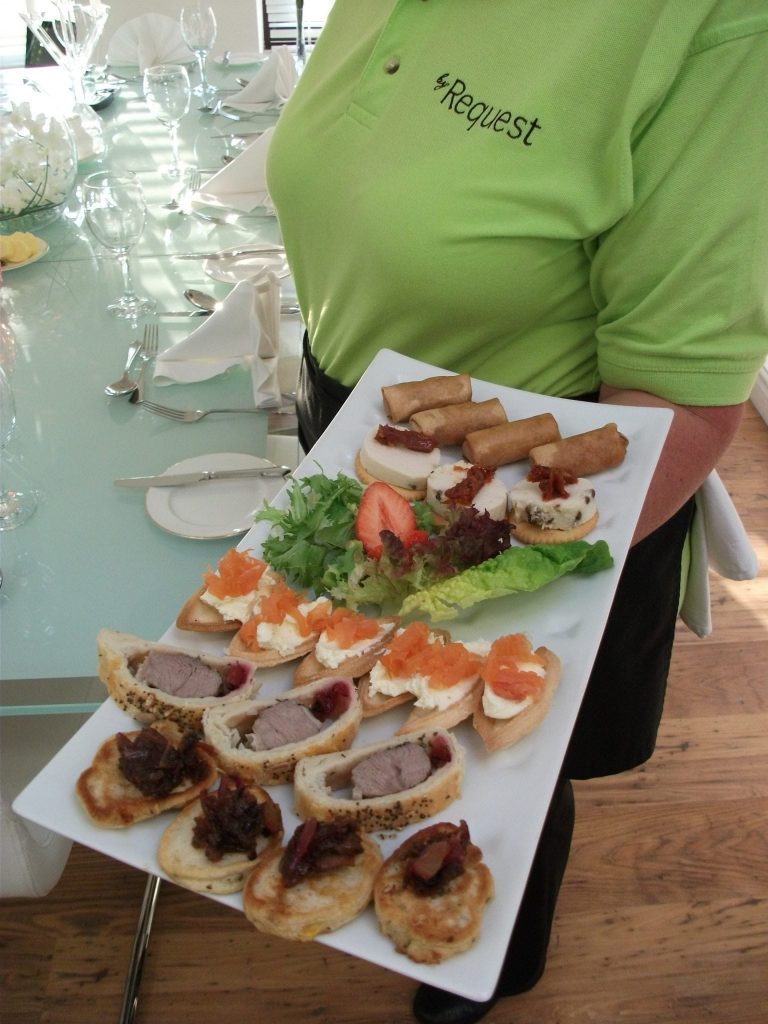 canapes created in Cheadle, Stockport, Cheshire and Manchester